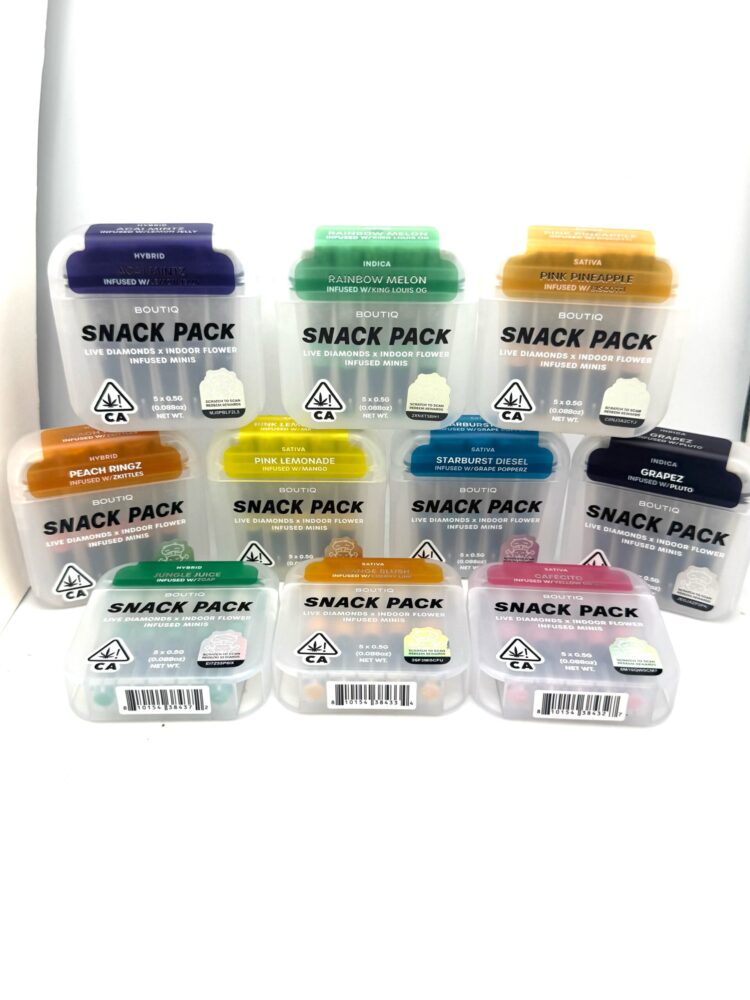 The new Boutiq snack pack prerolls